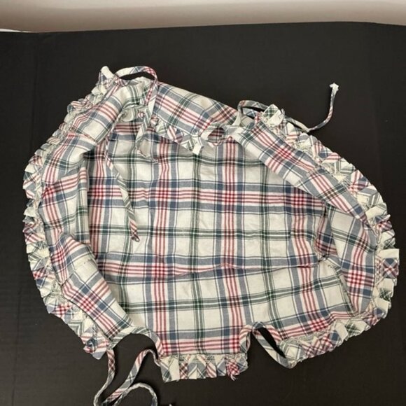 Longaberger LinerPlaid 224972 Farmhouse Traditional Cotton USA - Picture 4 of 7